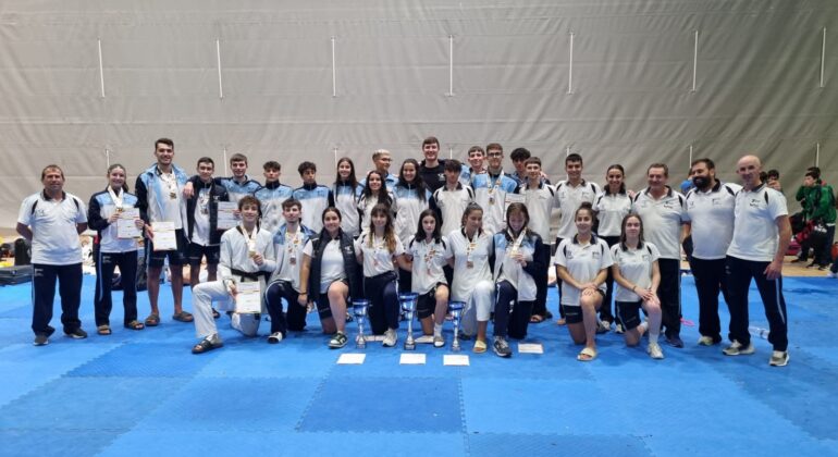A Selección Galega de Taekwondo domina o Campionato de España
