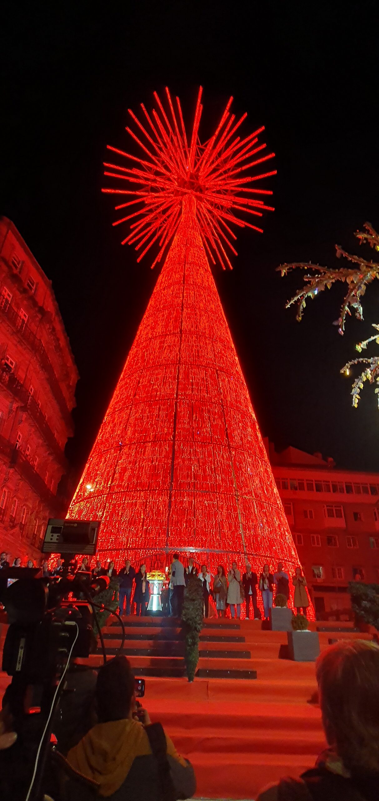 Las luces de Navidad se apagan en Vigo el domingo, día 12