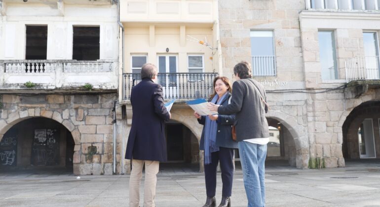 O Consorcio do Casco Vello pecha 2024 comprando o edificio do número 9 do Berbés