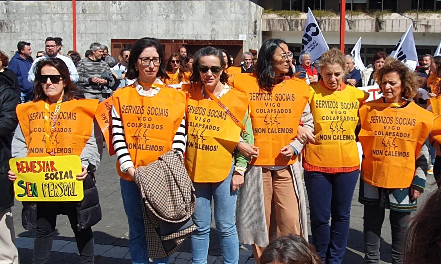 Profesionales de Bienestar del Concello volverán a denunciar esperas interminables y abandono de los ciudadanos