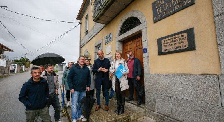 Novo saneamento para Entenza, en Salceda de Caselas, cun investimento de 875.000 euros