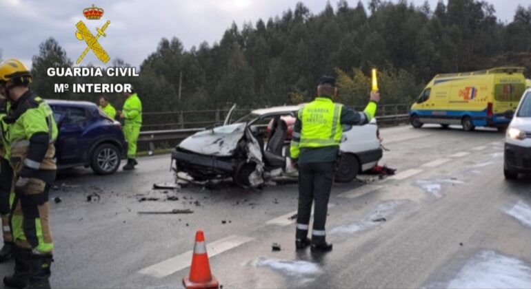Investigan al presunto responsable de un grave accidente que se produjo en Salceda
