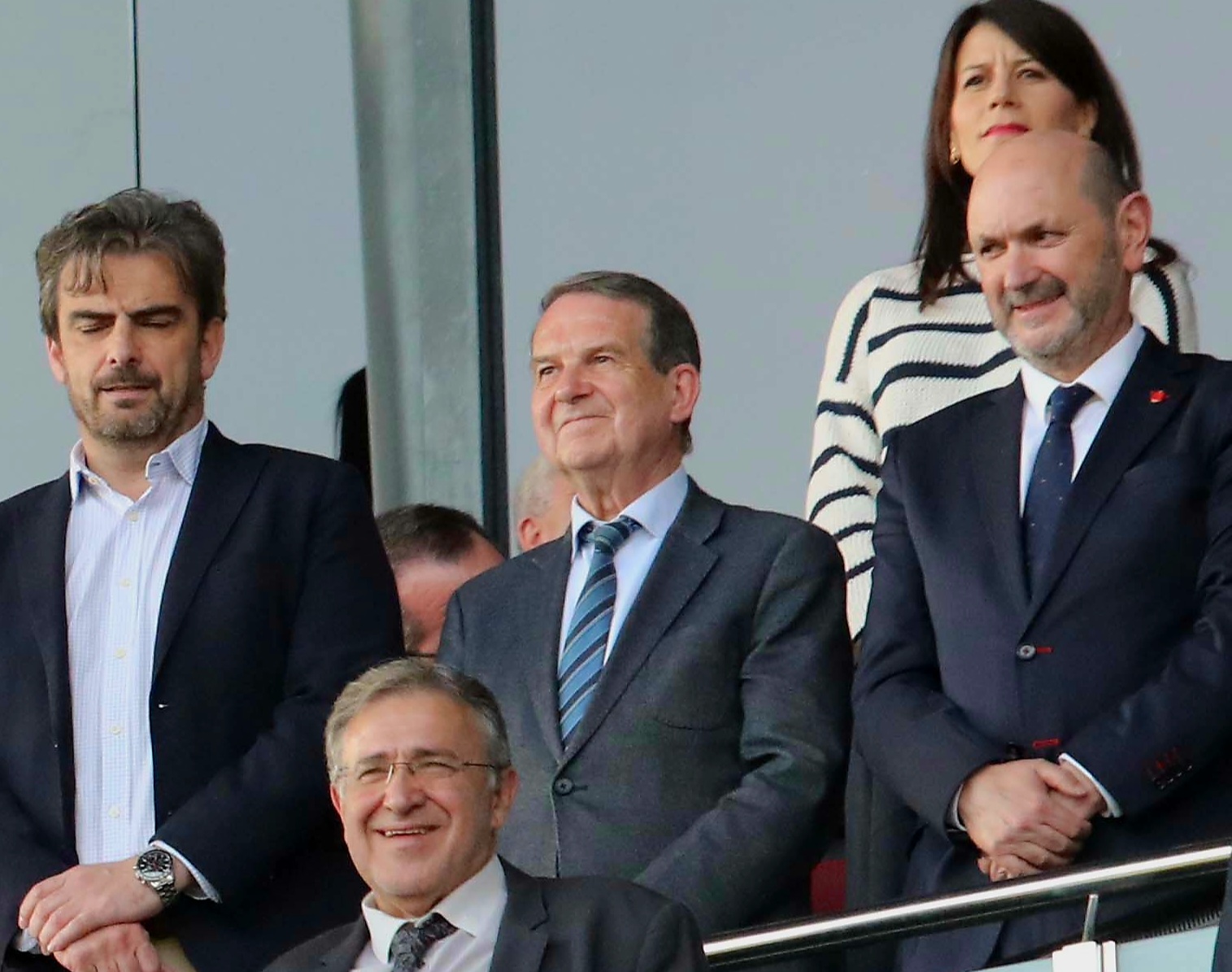 Caballero no habló en privado con Louzán en Balaídos porque "no me fío nada, nada es nada"