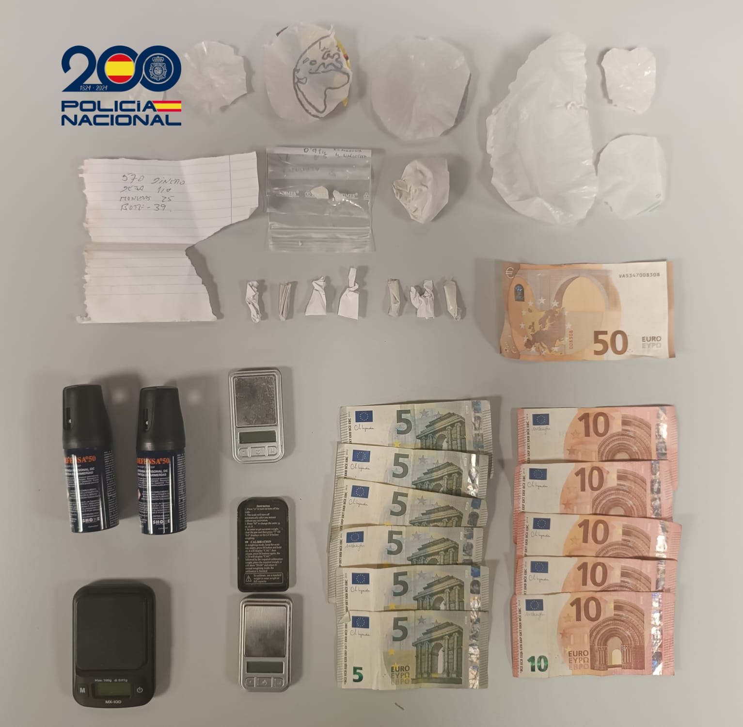 Desactivado un punto negro de venta de drogas en Travesía y detenidos sus dos responsables