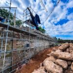 La reconstrucción del Baluarte de São José, en la Fortaleza de Valença, avanza hacia la fase final