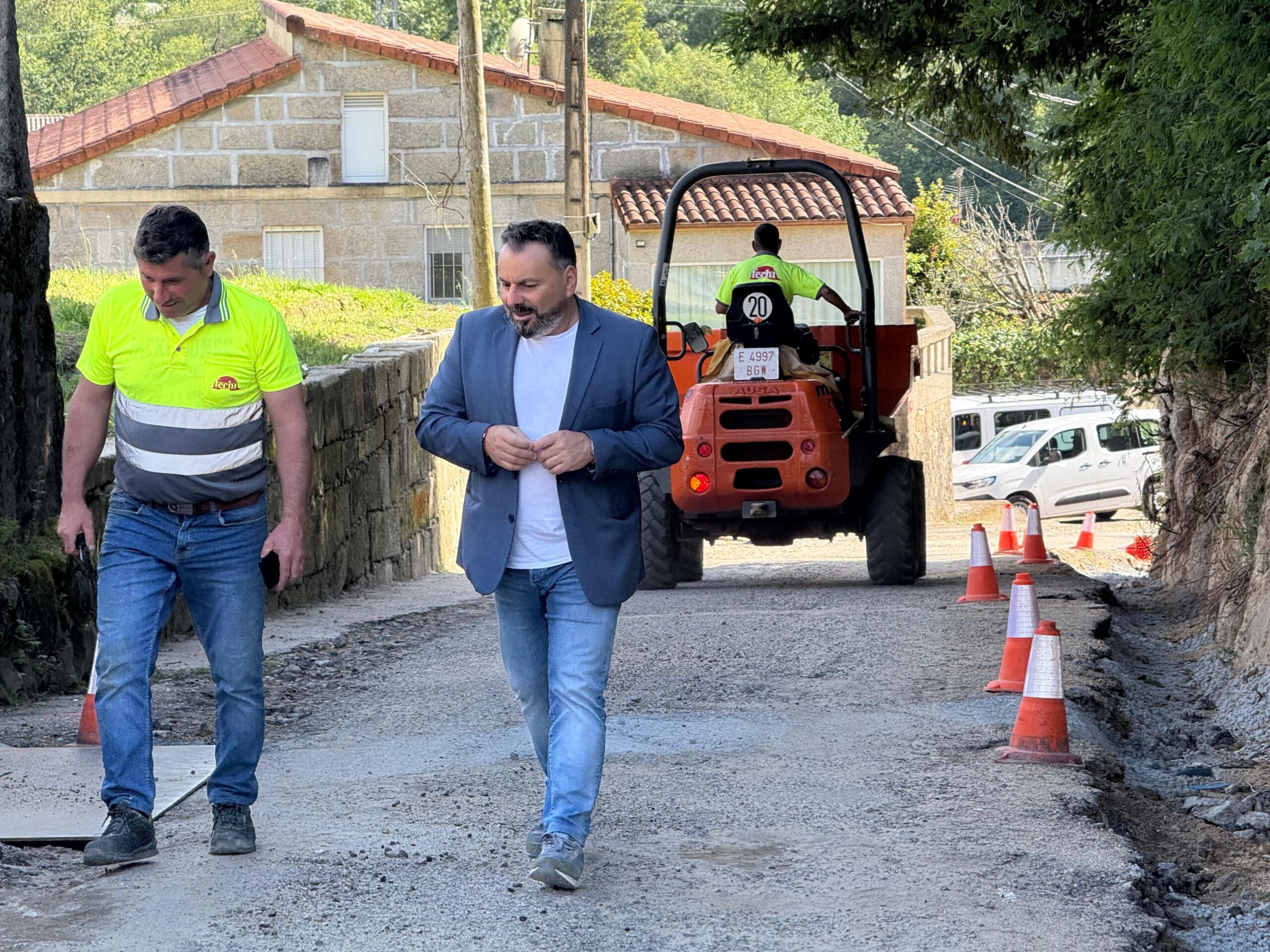 Gondomar impulsa a mellora da rúa Fontán e rúa Texosa, cun investimento de máis de 140.000€