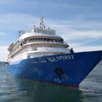 El 'Sea Spirit', rumbo al ártico tras su puesta a punto en Vigo