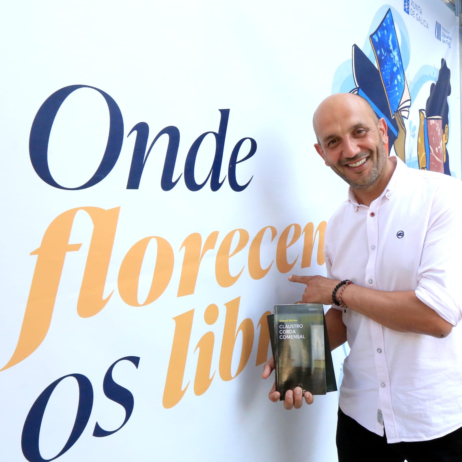 Comeza a Feira do Libro do Porriño co lema 'Onde florecen os libros'