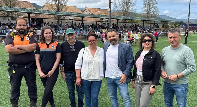 Máis de 300 escolares participan en Gondomar na 'X Xornada de Xogos Populares do Val Miñor'