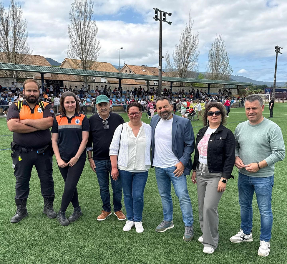 Máis de 300 escolares participan en Gondomar na 'X Xornada de Xogos Populares do Val Miñor'