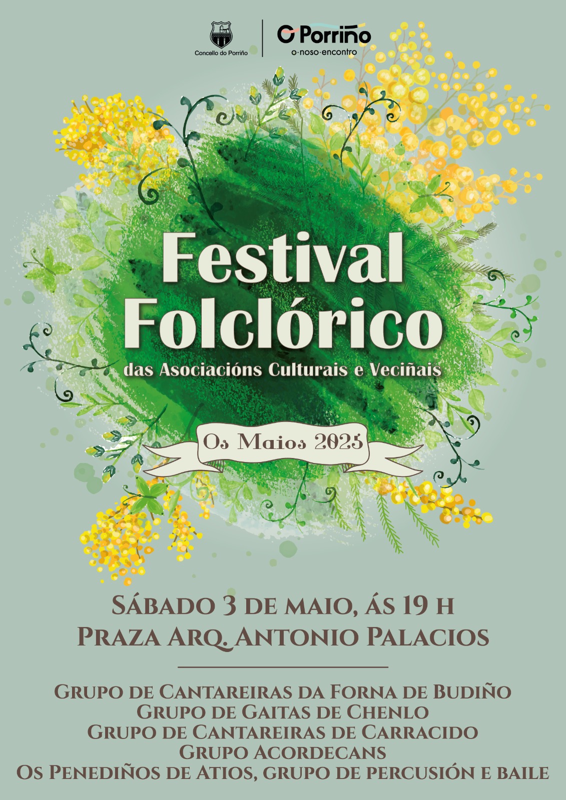 A tradición toma a Praza de Antonio Palacios do Porriño, este sábado