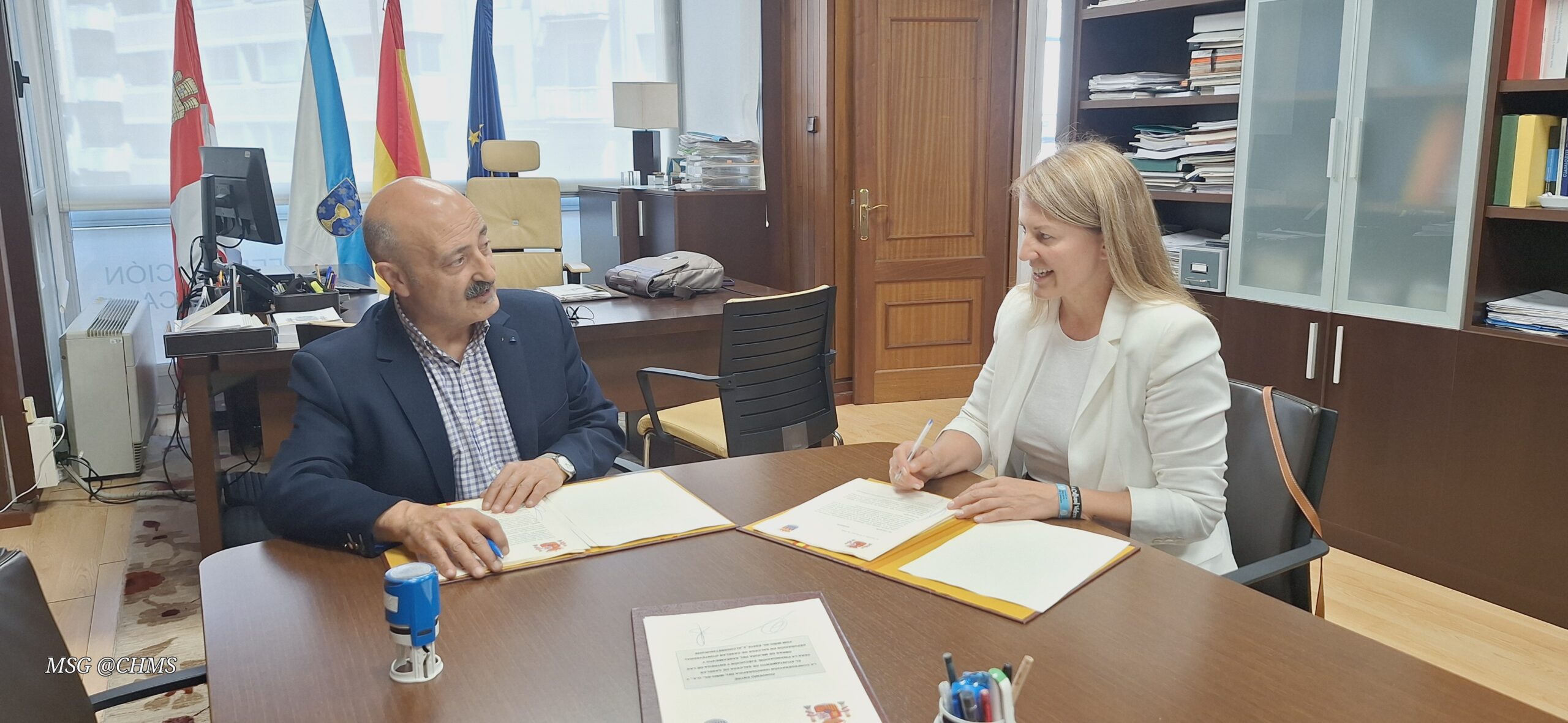 CHMS y Concello de Salceda de Caselas invertirán 685.000€ en la mejora del saneamiento