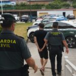La Guardia Civil detiene a un vecino de Ponteareas por un presunto delito de lesiones y amenazas con un puñal