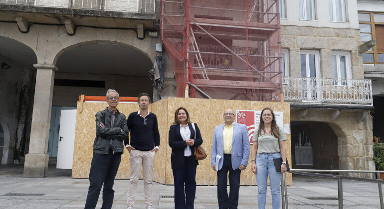 El Consorcio del Casco Vello, inicia la rehabilitación de un edificio singular en O Berbés