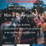 Convocada una manifestación en contra de la privatización de los pabellones deportivos de Vigo