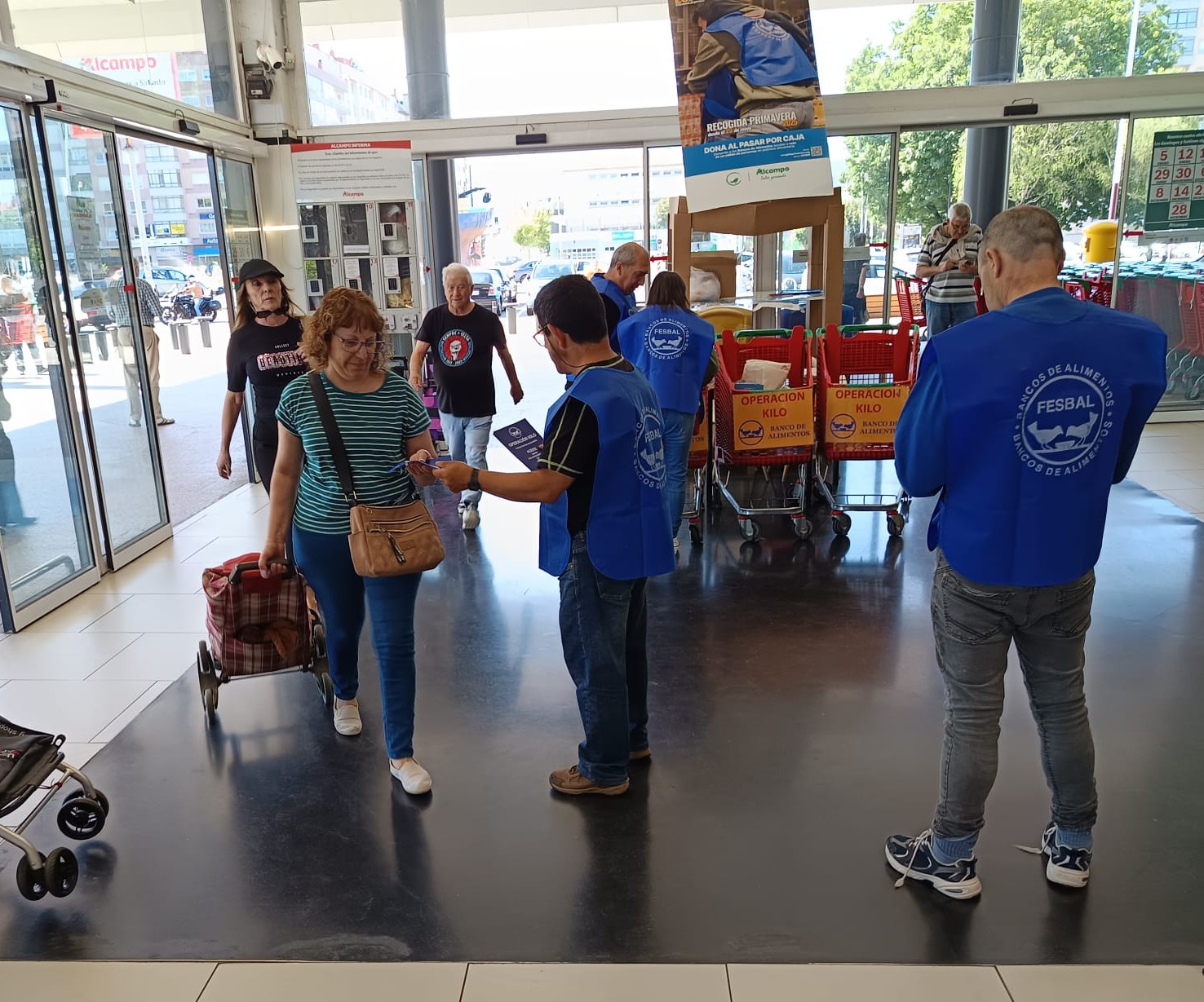 El Banco de Alimentos de Vigo supera los 50.000 kilos en su 'Recogida Primavera'