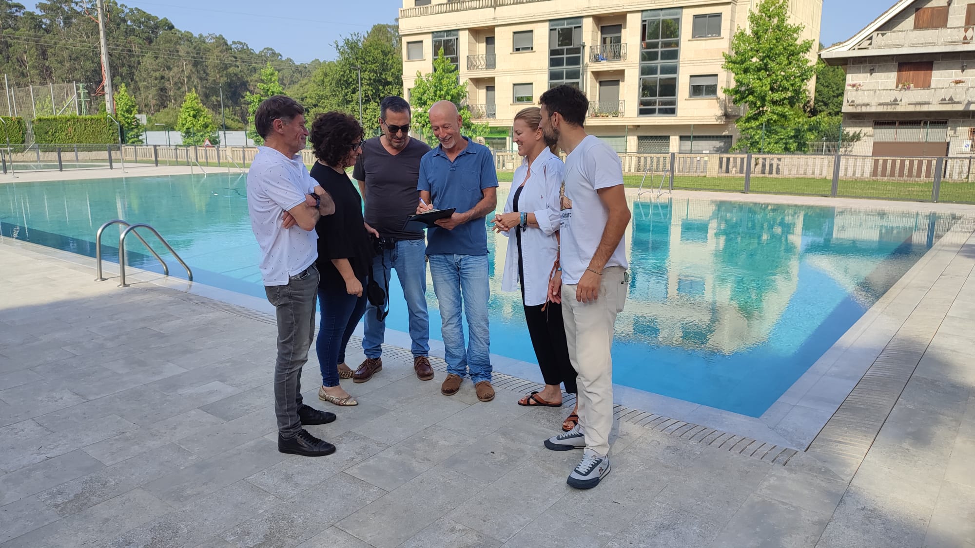 Salceda  reabre as piscinas municipais de balde para os máis cativos