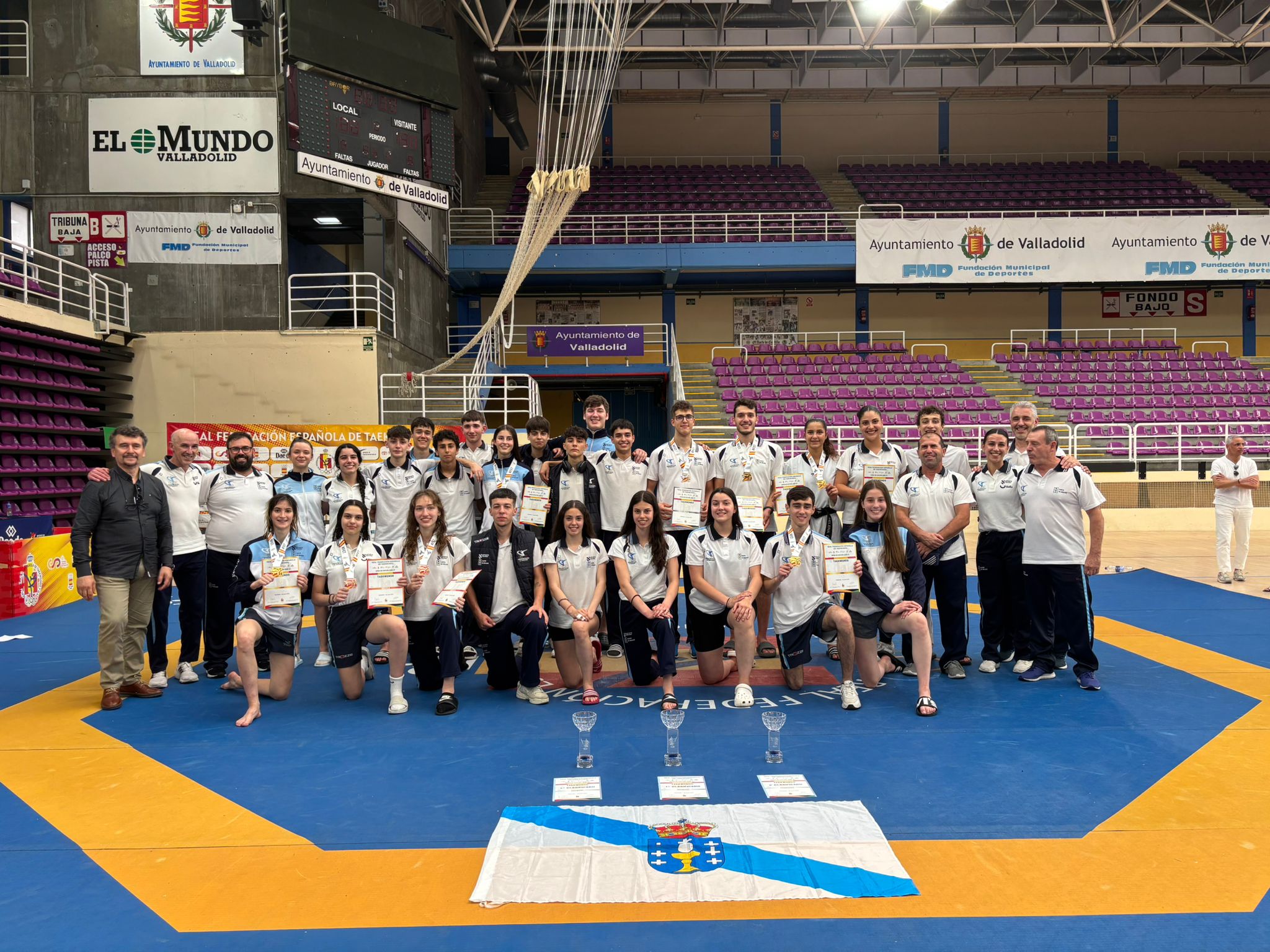 Galicia, campioa de España Sub 21 de Taekwondo