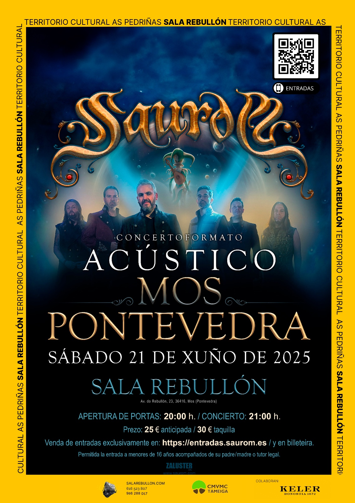 'Saurom', en concerto este sábado