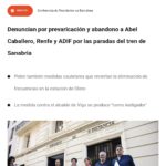 Denuncian por prevaricación a Abel Caballero, por el recorte de las paradas del AVE en Sanabria