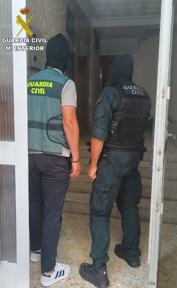 La Guardia Civil deteniene al último miembro de la banda de asaltantes a viviendas del sur de la provincia