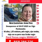 Buscan a esta mujer desaparecida en Vigo