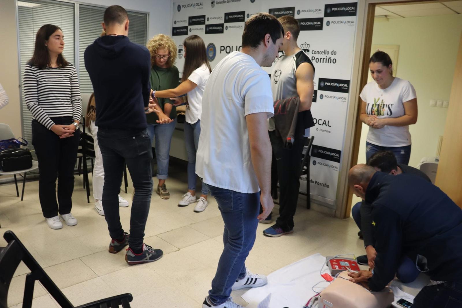 O Porriño porá en marcha cursos gratuítos de Reanimación Cardiopulmonar (RCP)