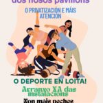 Nuevo acto de protesta contra el 'cierre' de las instalaciones deportivas municipales de Vigo