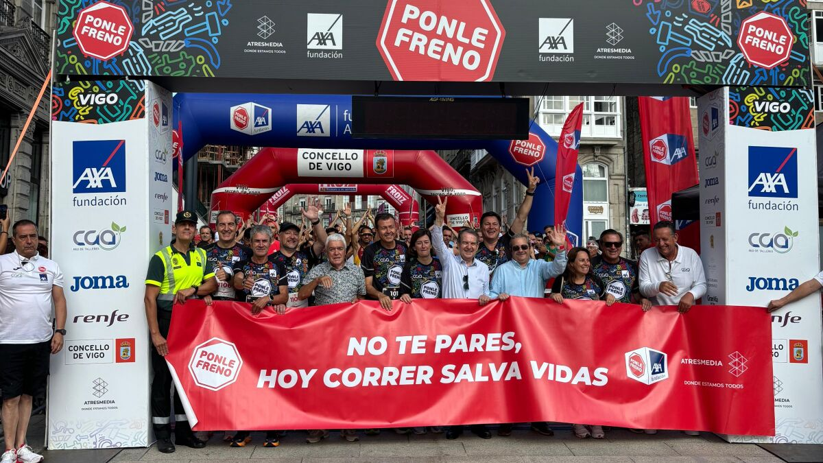 PONLE FRENO bate récord de participantes en Vigo con más de 1.500 corredores