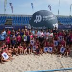 En marcha o 'Arena 1.000' de Balonmán Praia