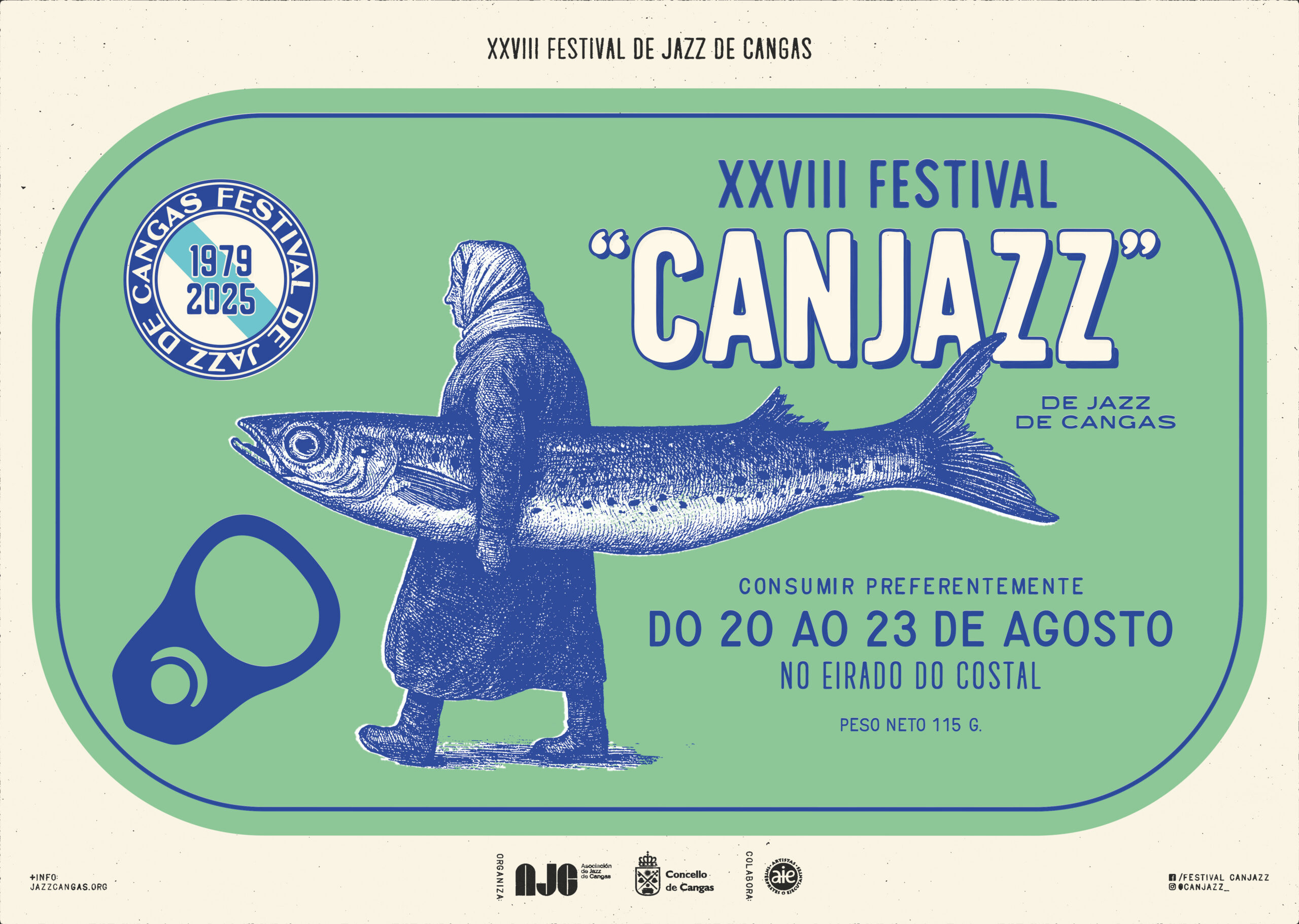 O 'Canjazz 2025' reúne en Cangas o jazz de catro continentes con artistas de prestixio internacional