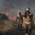 Segue activo o lume de Chandrexa de Queixa que arrasou 19.000 hectáreas