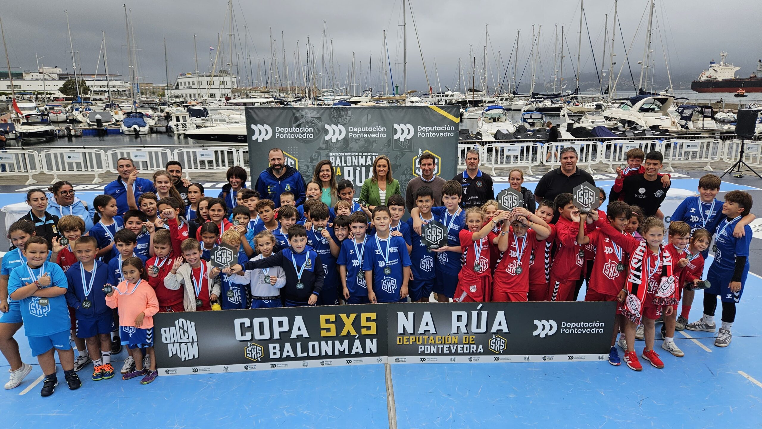 Éxito do Torneo 5x5 de Balonmán