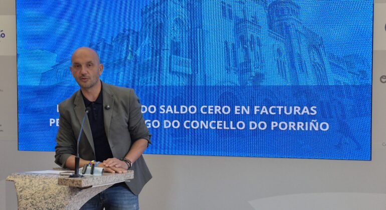 Porriño deja a 'cero' la cuenta de facturas que había en el 'cajón', que llegó hasta los 5,5 millones