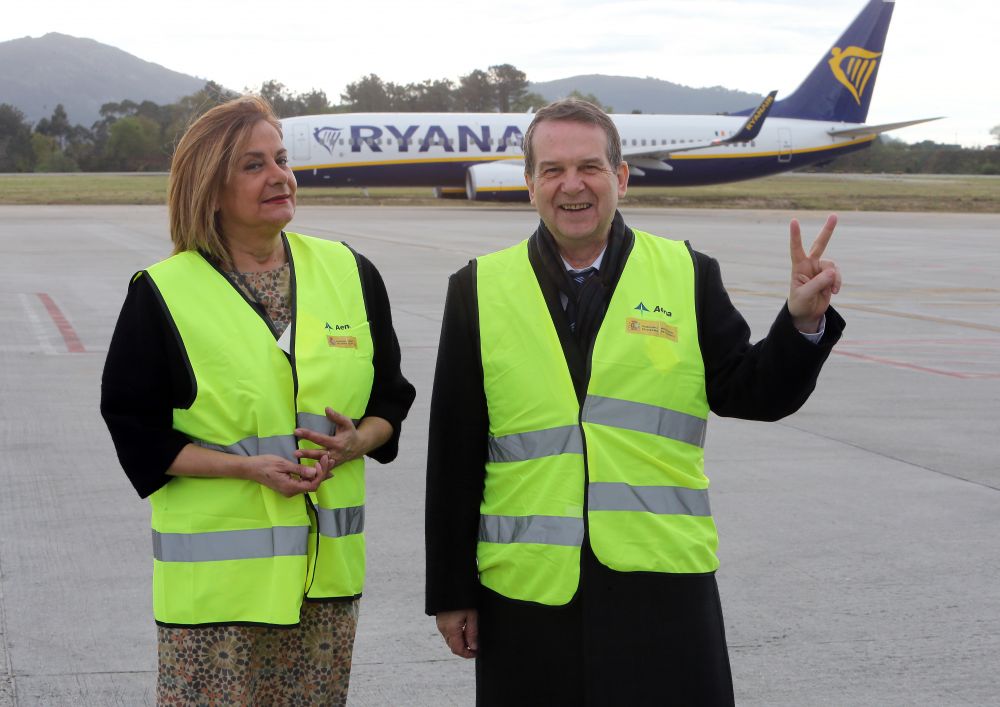 Caballero responde a la cancelación de vuelos de Ryanair, "no es una compañía seria, no cumple"