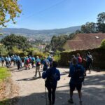 Más de 100 personas con diabetes comienzan en Vigo el Camino de Santiago
