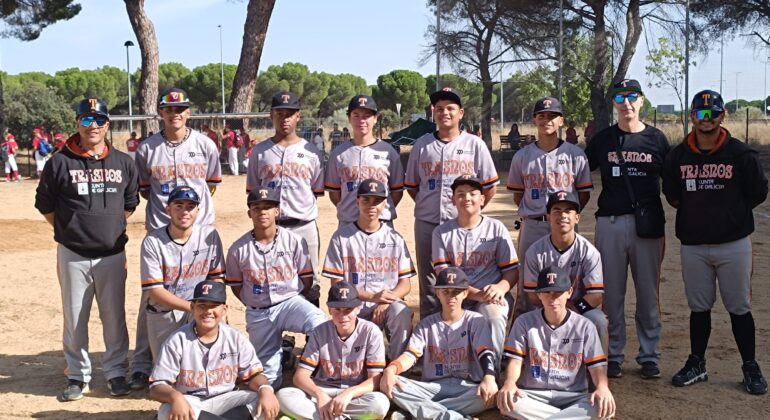 Los Trasnos consiguen el subcampeonato nacional de béisbol sub-15
