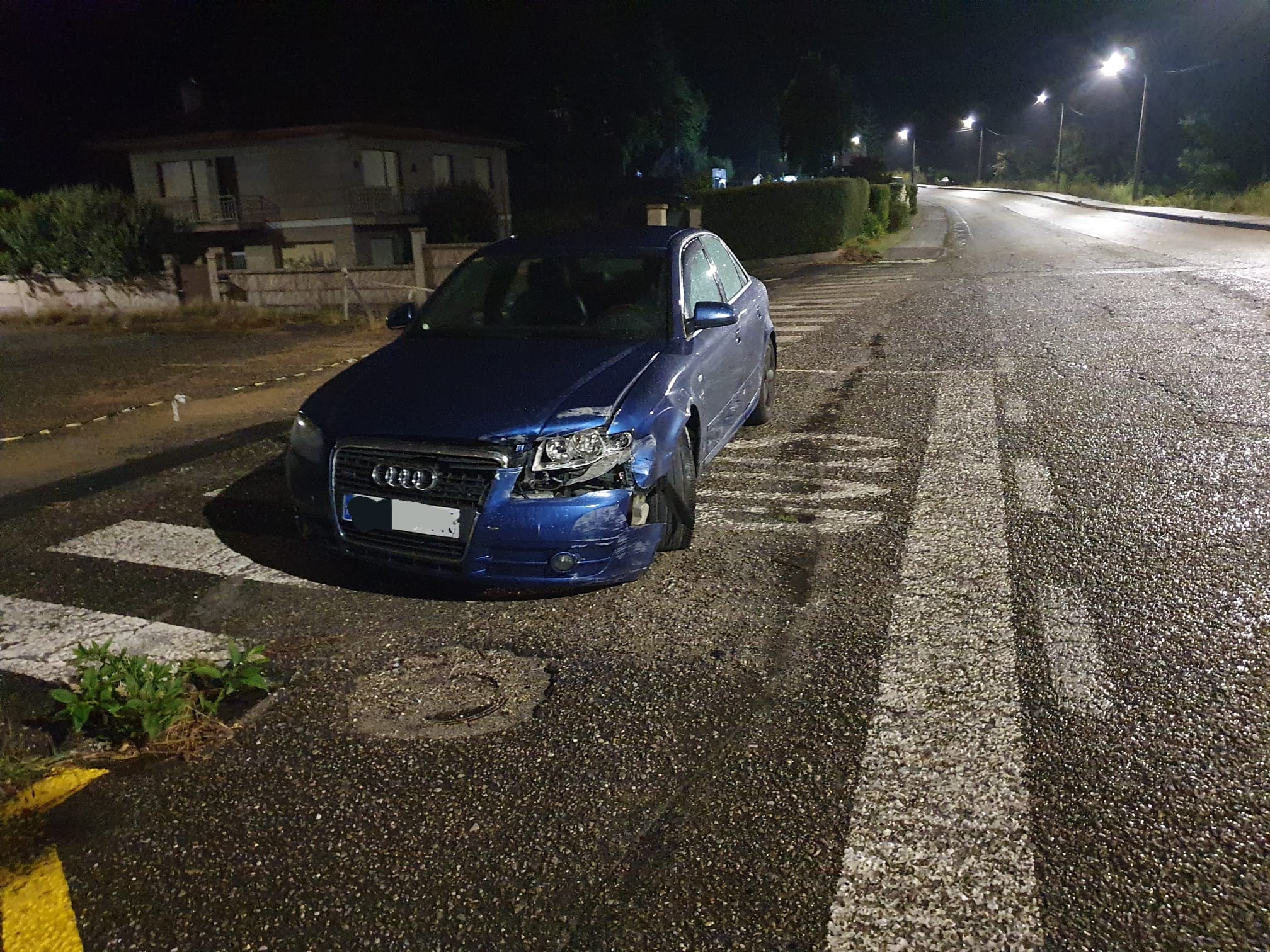 Un individuo con 10 órdenes de arresto, detenido en O Porriño, tras una persecución policial