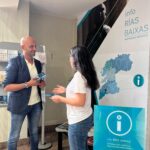 A oficina de Turismo do Porriño, punto de refrencia para peregrinos e visitantes