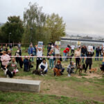 Concentración en Barreiro contra el proyecto de parque canino previsto por el Concello