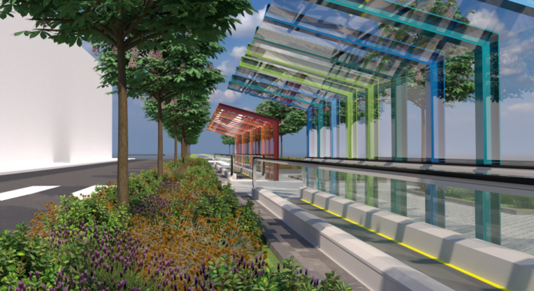 El Concello de Vigo envía a la Xunta el proyecto de la Fase I de las nuevas rampas de Gran Vía