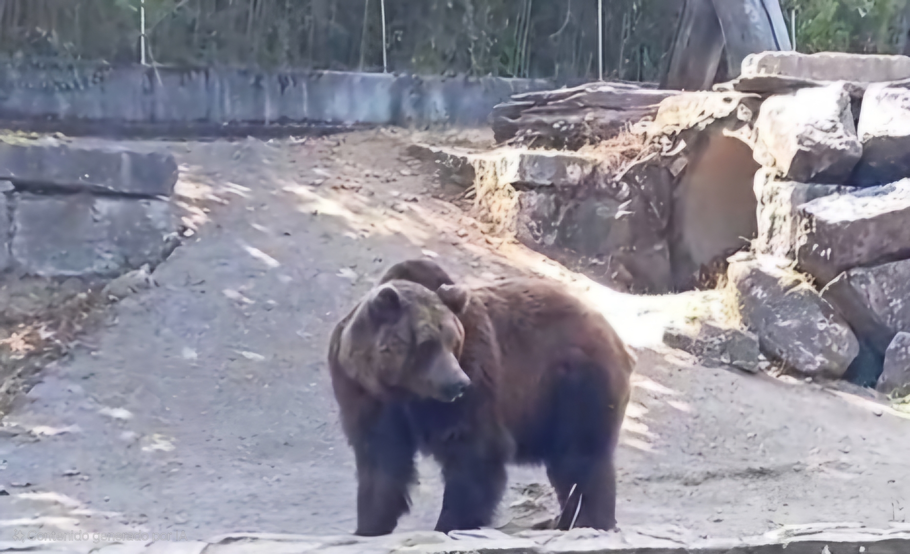 El Concello asegura que el oso Carmo, responde al tratamiento, tras confirmarse que padece "diversas enfermedades"
