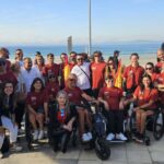 Patos acolle o Campionato de Europa de Surf adaptado