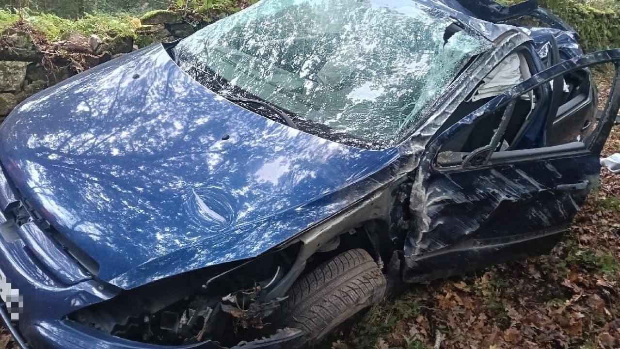 Muere un joven de 23 años en un accidente de tráfico en la parroquia de Ombreiro, en Lugo