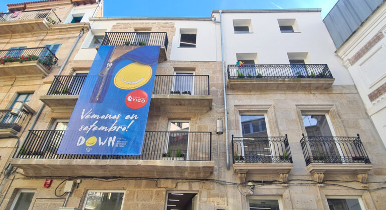 Down Vigo estrena su nueva sede en el casco histórico con más de 1.100 metros cuadrados