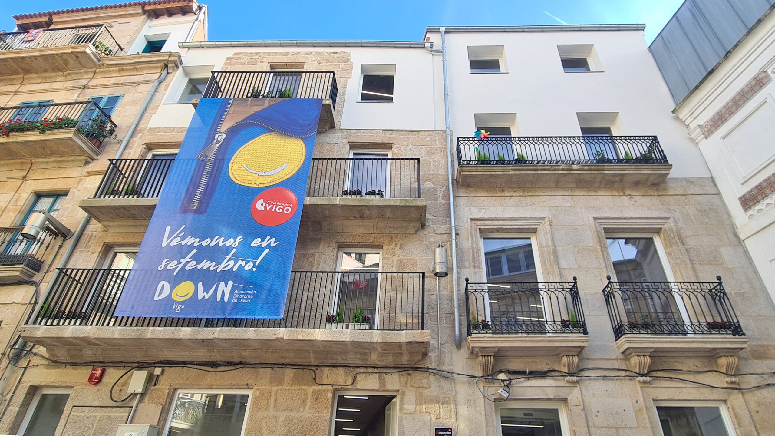 Down Vigo estrena su nueva sede en el casco histórico con más de 1.100 metros cuadrados