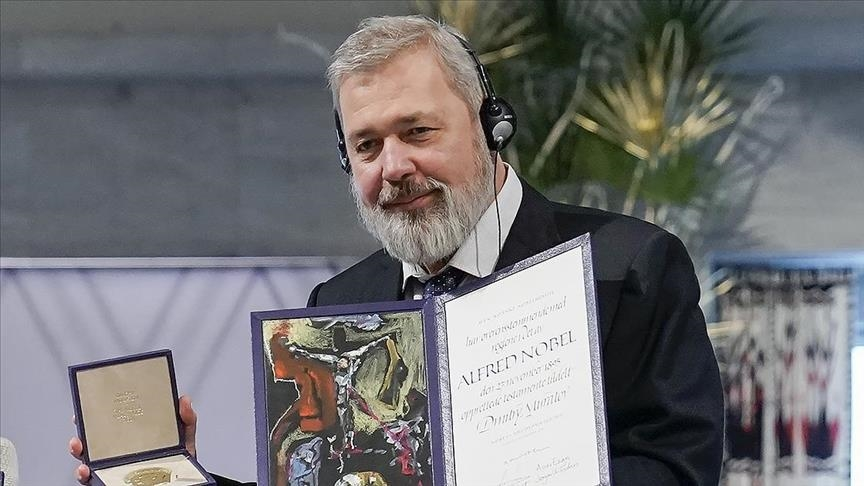 Dmitry Muratov, Premio Nobel de la Paz 2021, rumbo a Vigo