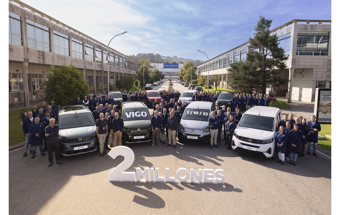 Stellantis Vigo llega a 2 millones de unidades fabricadas de vehículos comerciales de última generación
