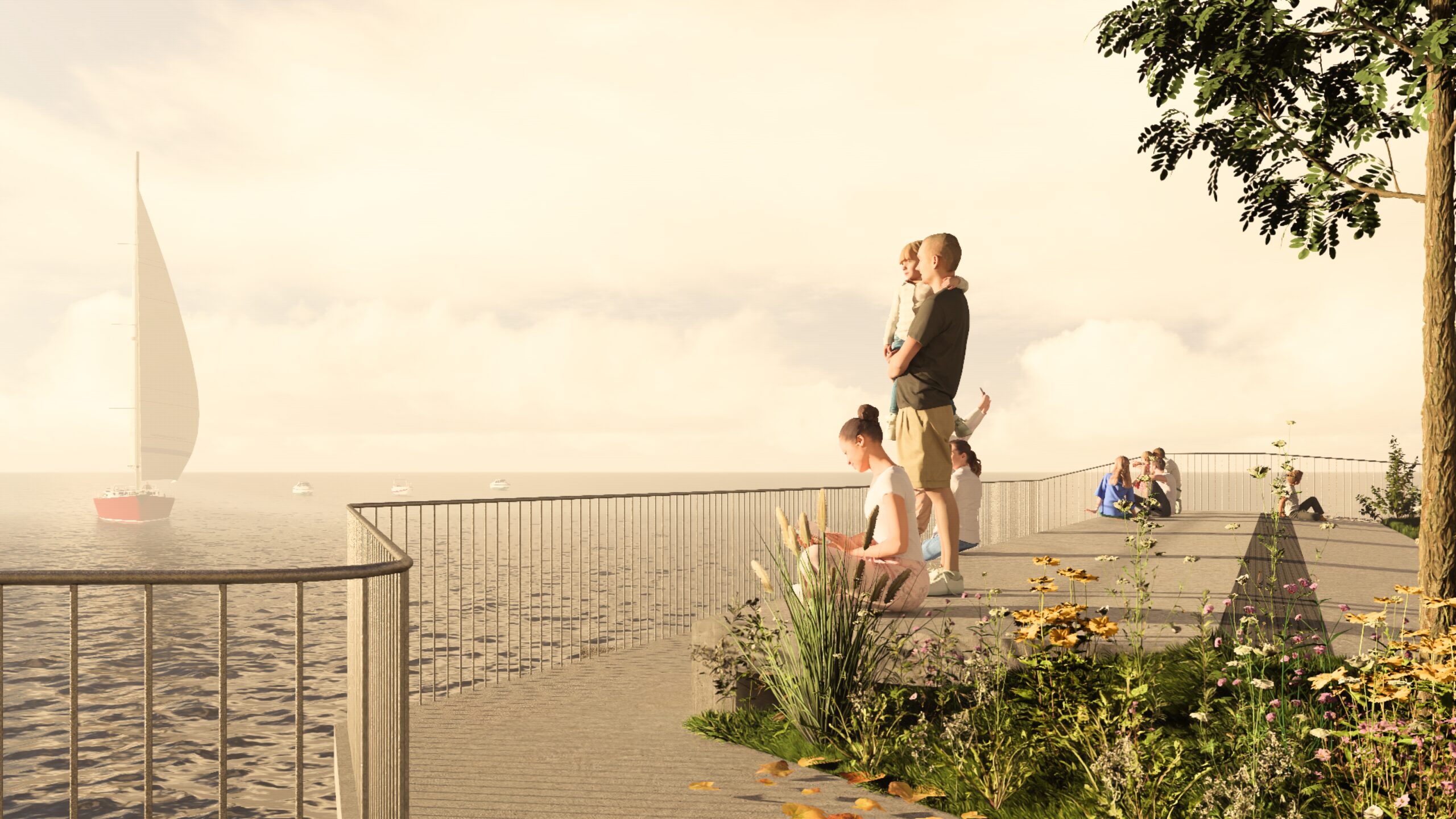 Empiezan las obras del nuevo paseo y el mirador, en el entrono de Arealonga