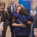 La ministra de Educación, Pilar Alegría, visita la nueva sede de DownVigo